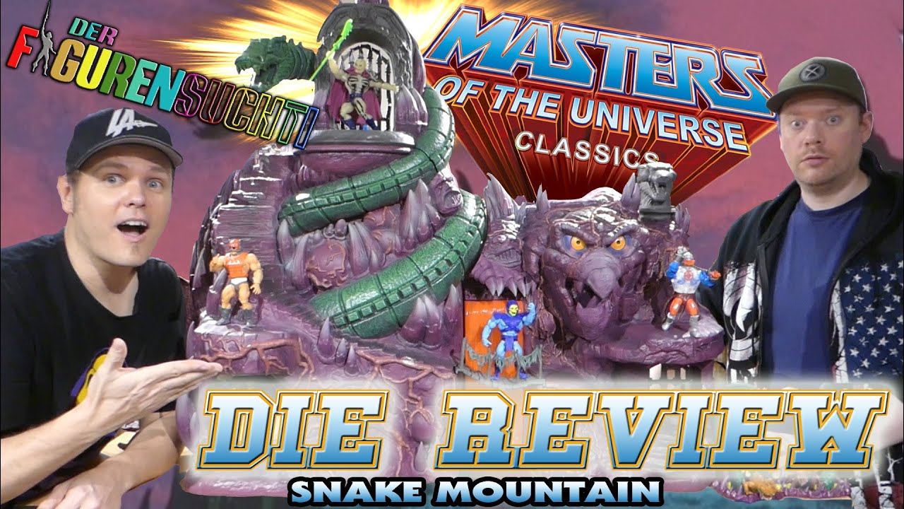 SNAKE MOUNTAIN   Die Review     MOTUC Masters of the Universe Classics