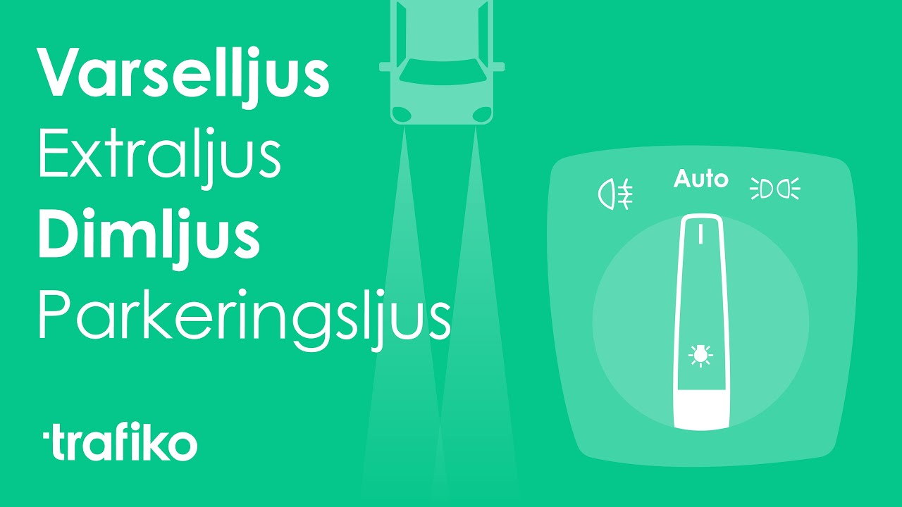 Varselljus, Extraljus, Dimljus & Parkeringsljus (Bilens Belysningar)