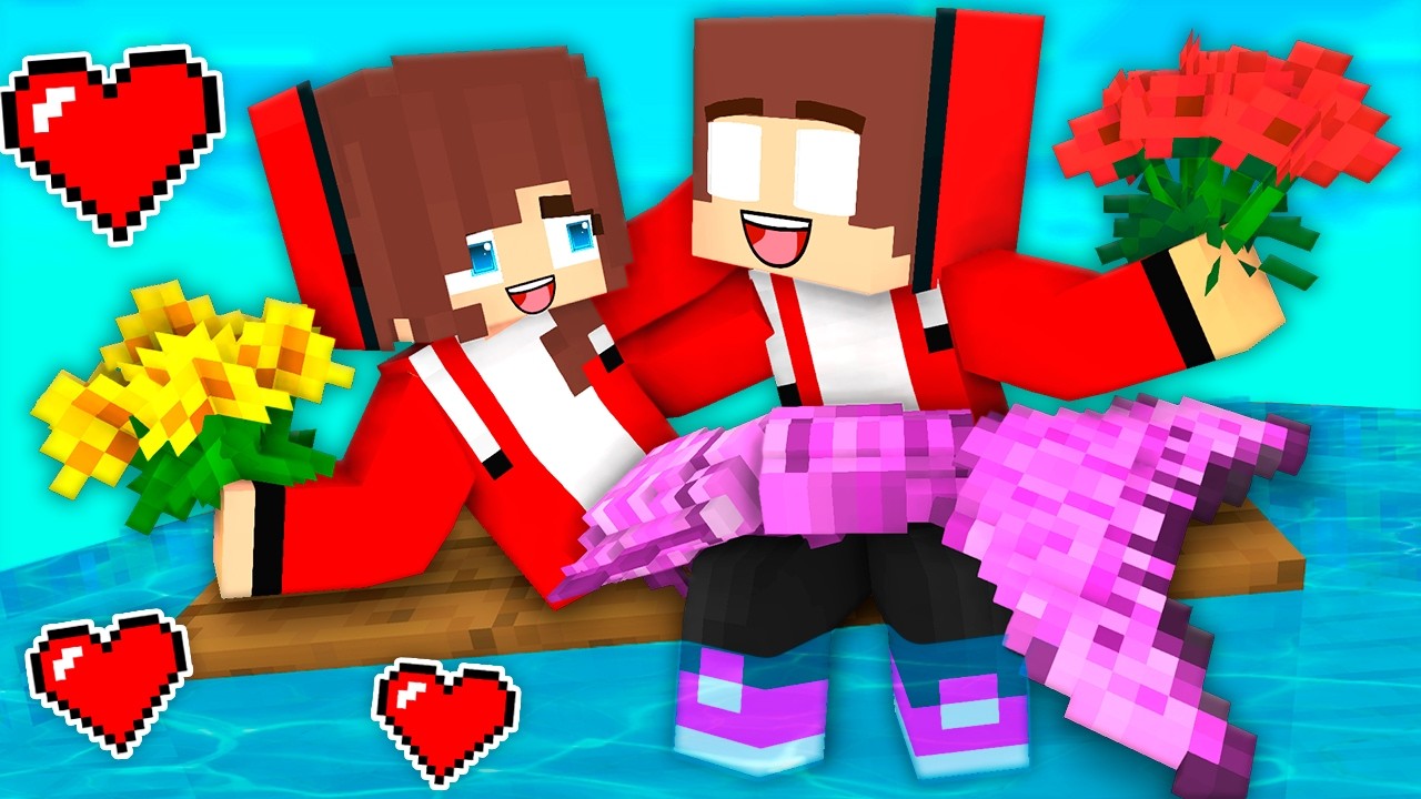 Love Story JJ SISTER mermaid? TOP EPISODE MAIZEN : JJ and Mikey In Minecraft Animation