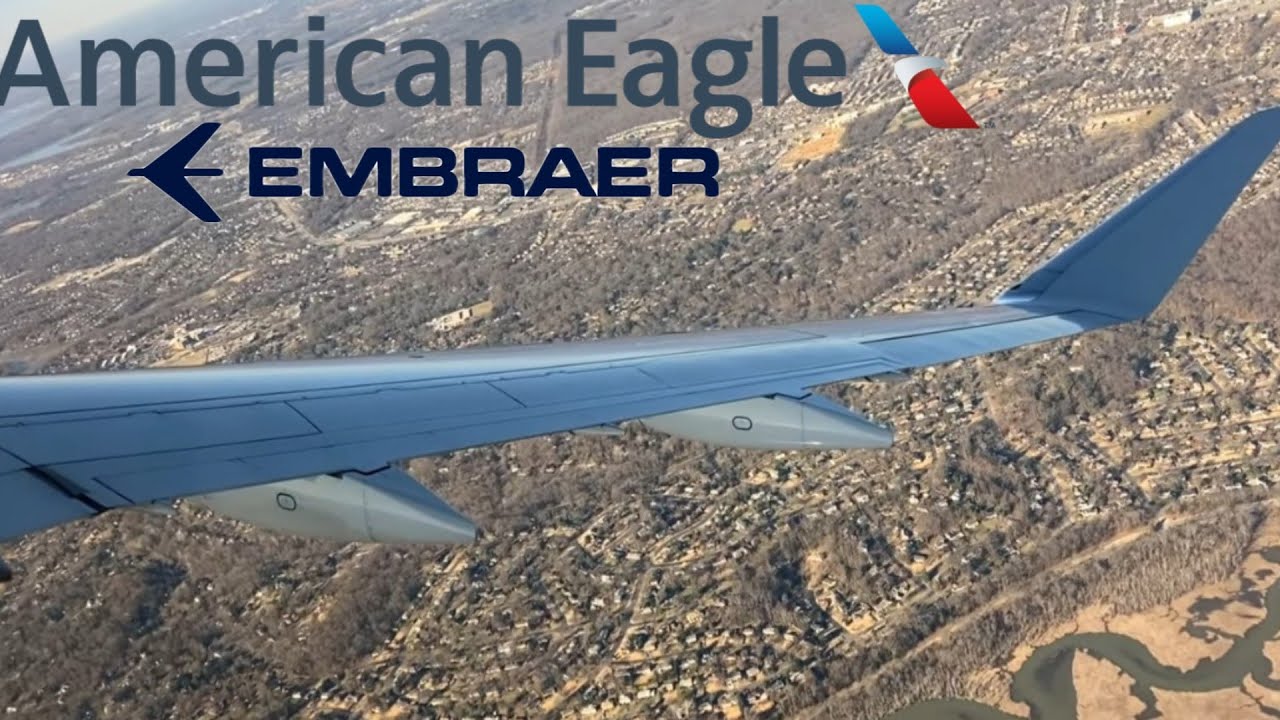 ✅Full Flight. Washington DC to Columbus, OH▫️American Eagle Embraer 175LR ▫️Ep#37