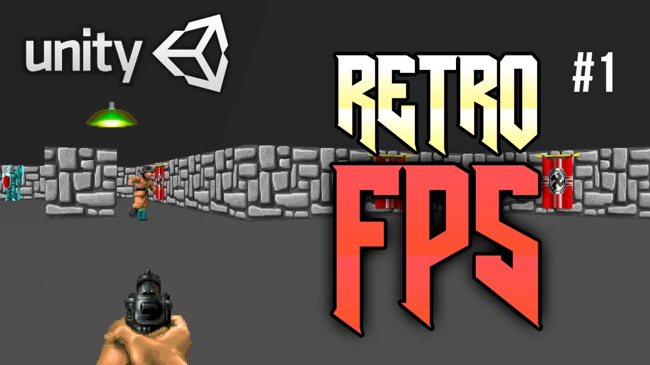 Retro FPS #1 Wprowadzenie | Unity 5 Tutorial [ENG SUBS]