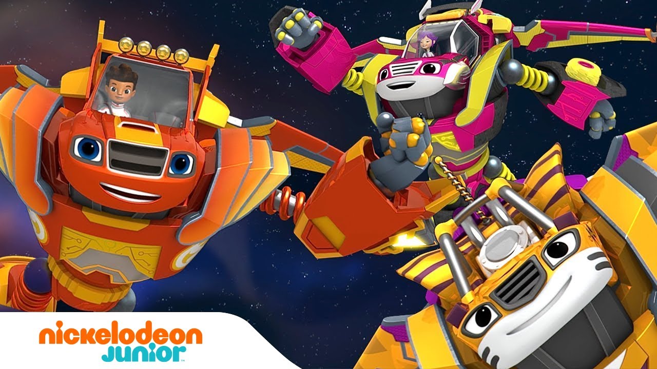Blaze et les Monster Machines | La course dans l’espace | Nick Jr. en français