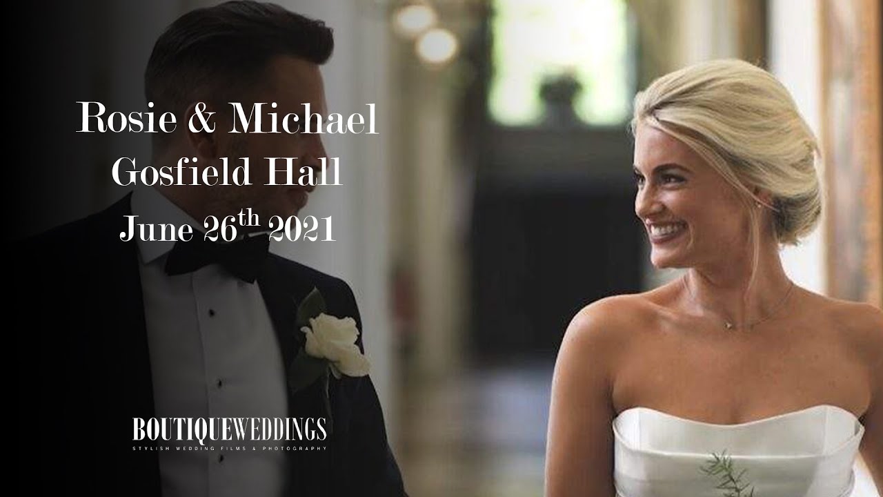 Gosfield Hall: Rosie & Michael's Unforgettable Wedding Video by Boutique Films & Photography