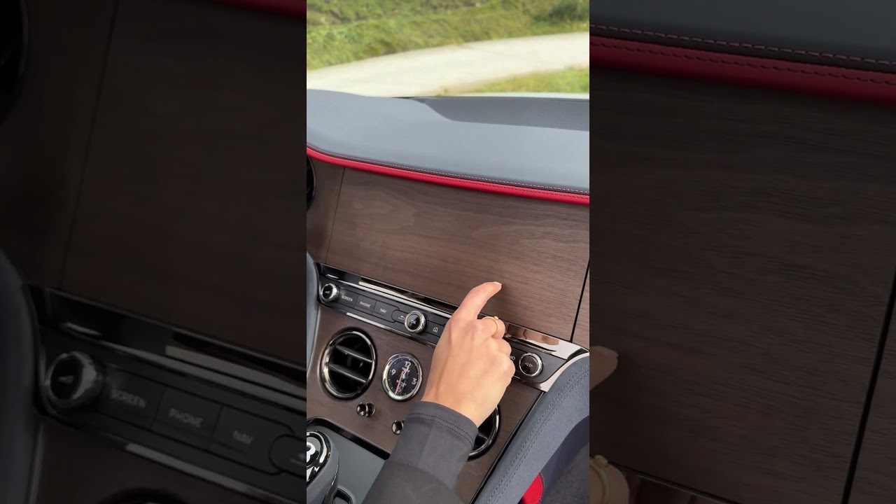 Werbung | Name a better interior design than this one! 😮&zwj;💨 #shorts | Bentley Continental GTC
