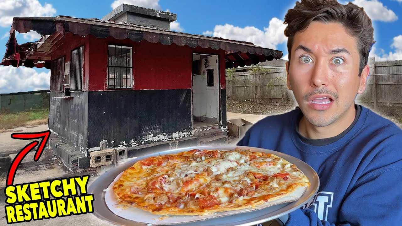 Eating At SKETCHY Restaurants For 24 Hours (THEY GOT MAD) Part 6