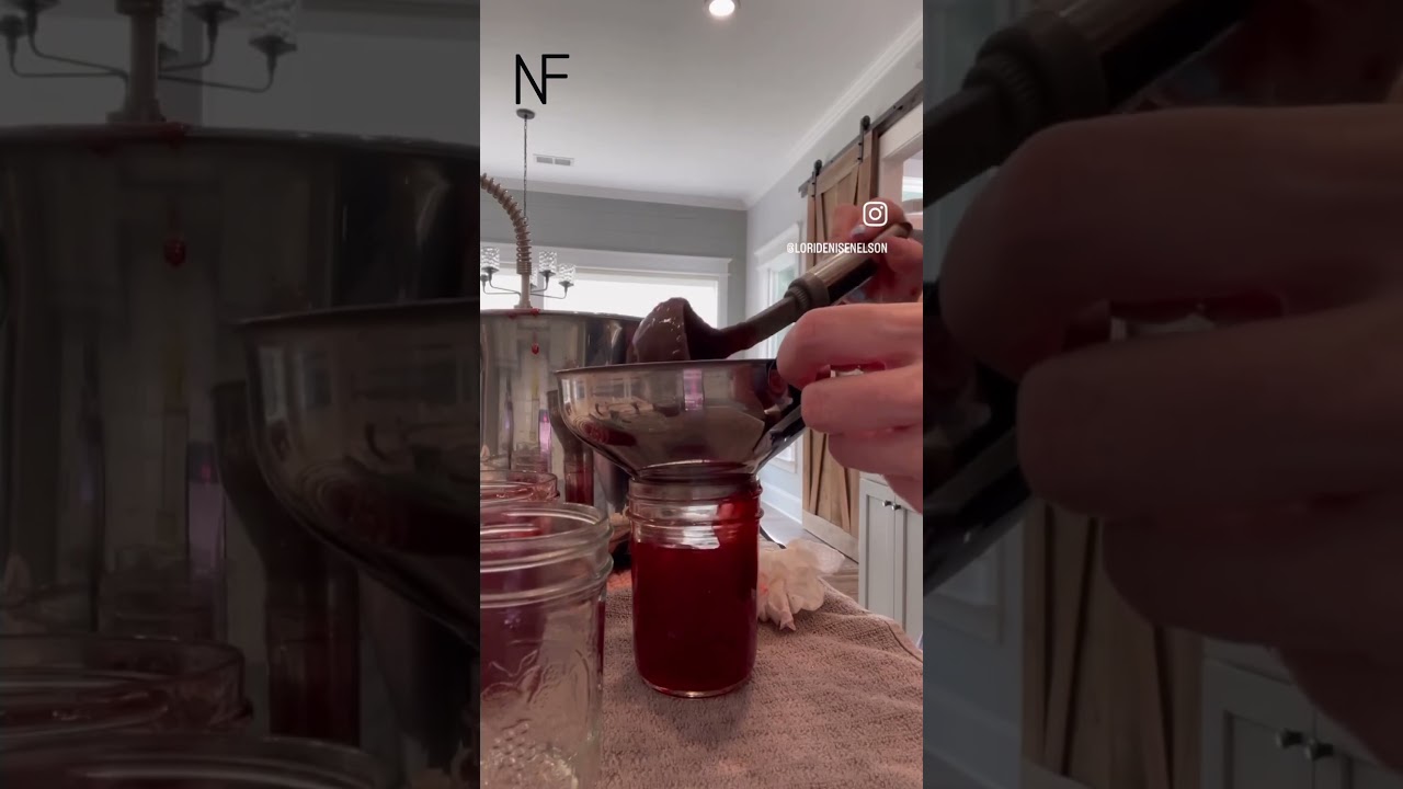 JAM!! 🍓 I&rsquo;m ready to can some more! What&rsquo;s your fave??? #canning #jam #kitchenshorts #homestead
