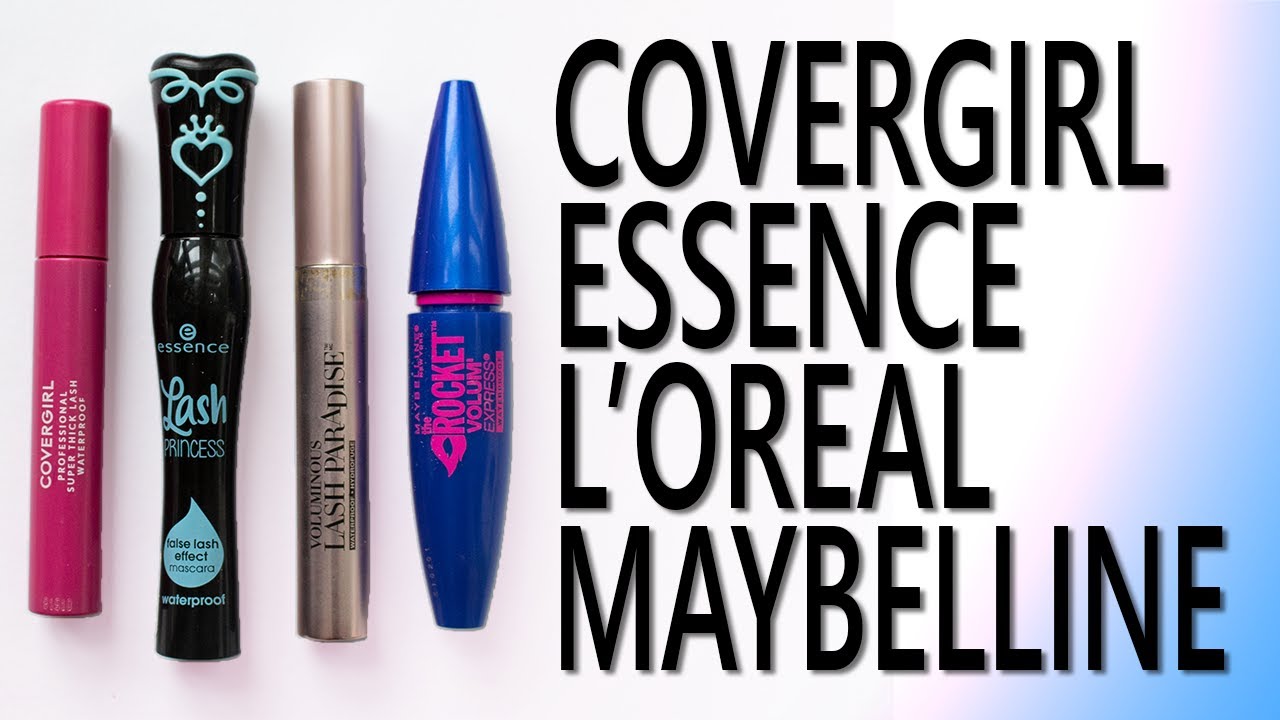 4 Drugstore Waterproof Mascara Reviews - Covergirl, Essence, L'Oreal, Maybelline