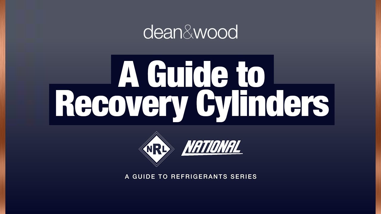 A Guide to Refrigerants - Recovery Cylinders