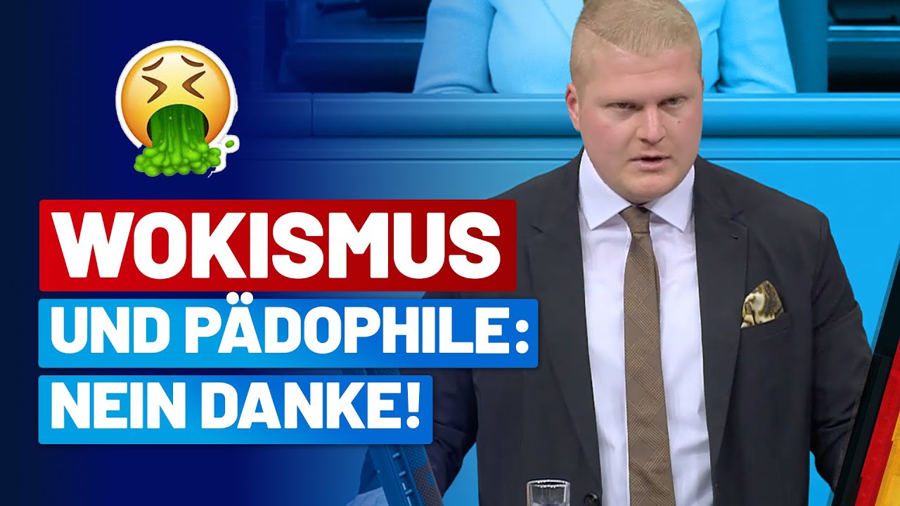 Wokismus und P&auml;dophile: nein danke! - Christopher Dr&ouml;&szlig;ler - AfD-Fraktion im Bundestag