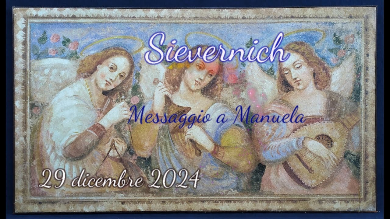 Sievernich - Canto Angelico donato tramite Manuela Strack - 29 dicembre 2024