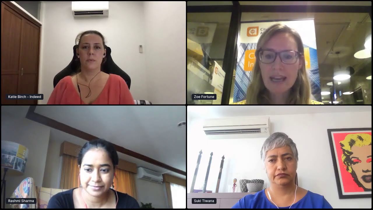 Panel discussion | Mental Health and Well Being in the Workplace | Indeed Singapore