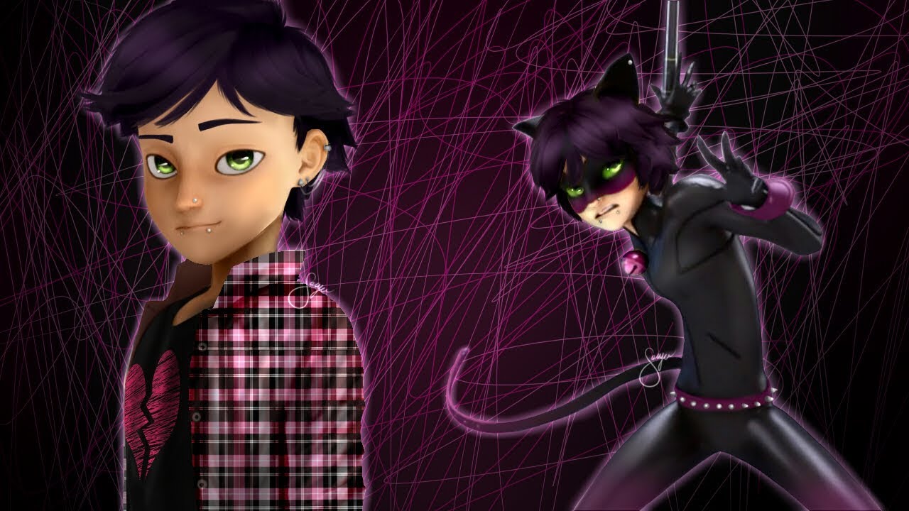 Miraculous LadyBug Speededit: Emo Adrien | Chat Noir