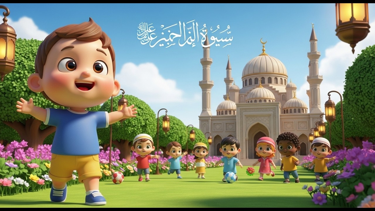 Nabi Pak Pe Darood Bhejo 🌹 | Islamic Kids Song | Send Blessings on the Prophet ﷺ