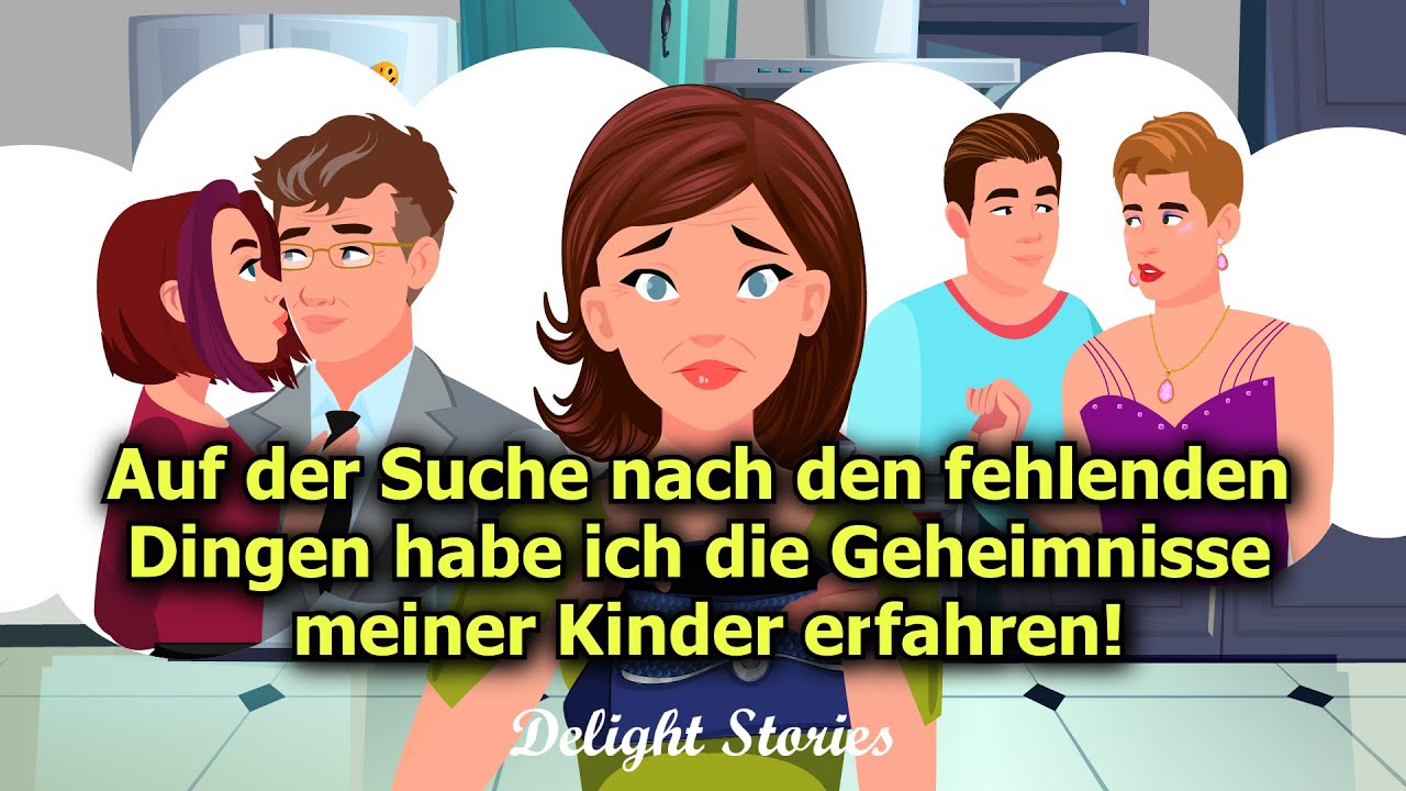Ich bin meinem Mann gefolgt und habe ihn in meinem Kleid gesehen