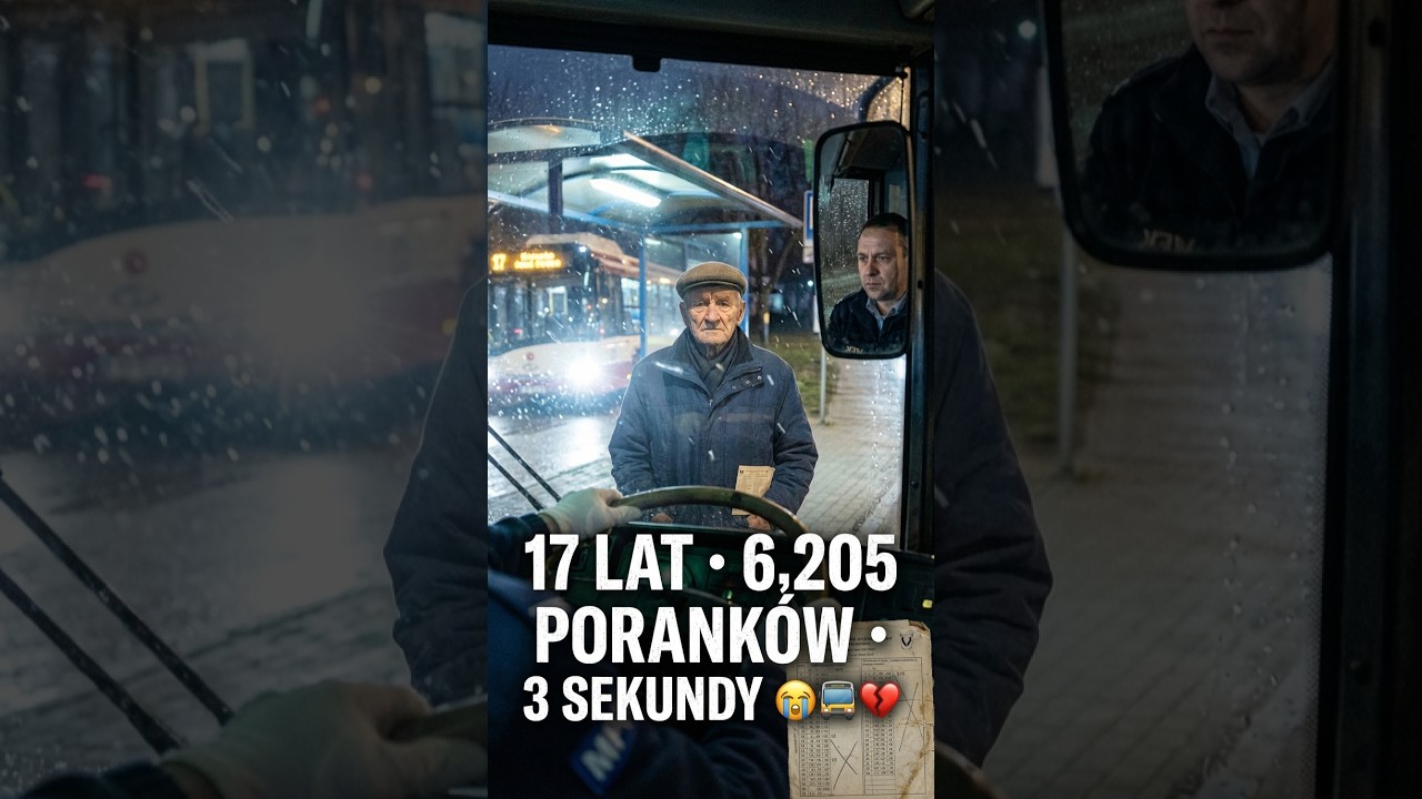 😭 Stał na PRZYSTANKU o 5:00. Autobus przyjeżdżał. NIE WSIADAŁ. 17 lat. Po śmierci... 💔🚌