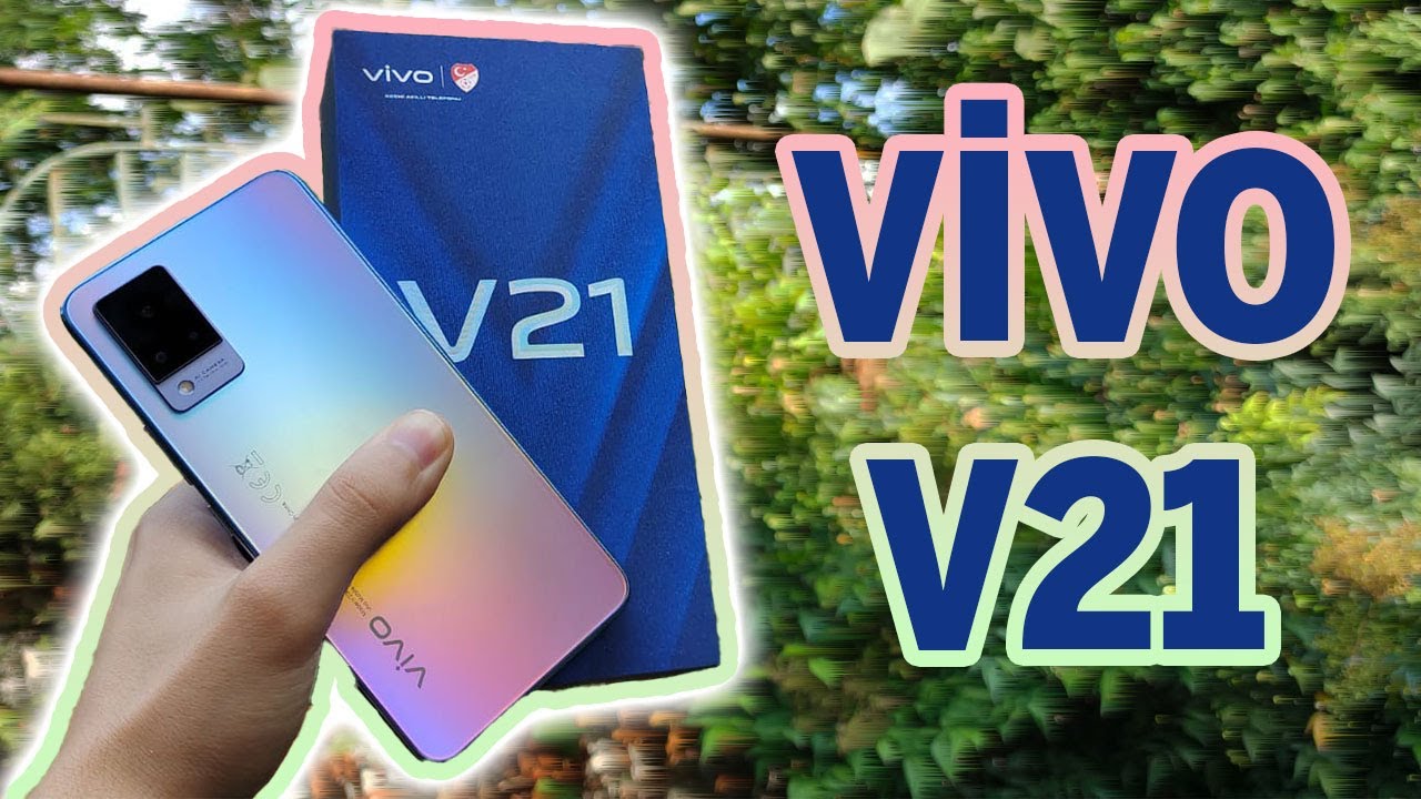 ÖN KAMERADA OIS OLAN TELEFON!  | Vivo V21 kutu açılışı!