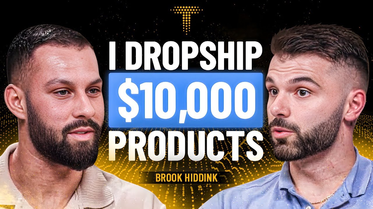 How To Dropship High-Ticket Products Using US Suppliers | Brook Hiddink | Ep.19