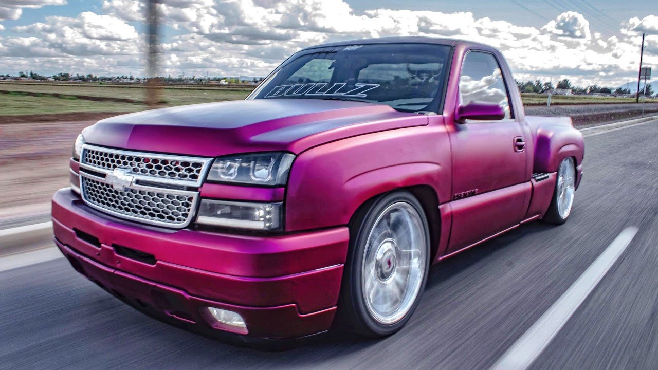 First Time Street Racing My 2005 Dropped Single Cab Silverado Ls Swapped