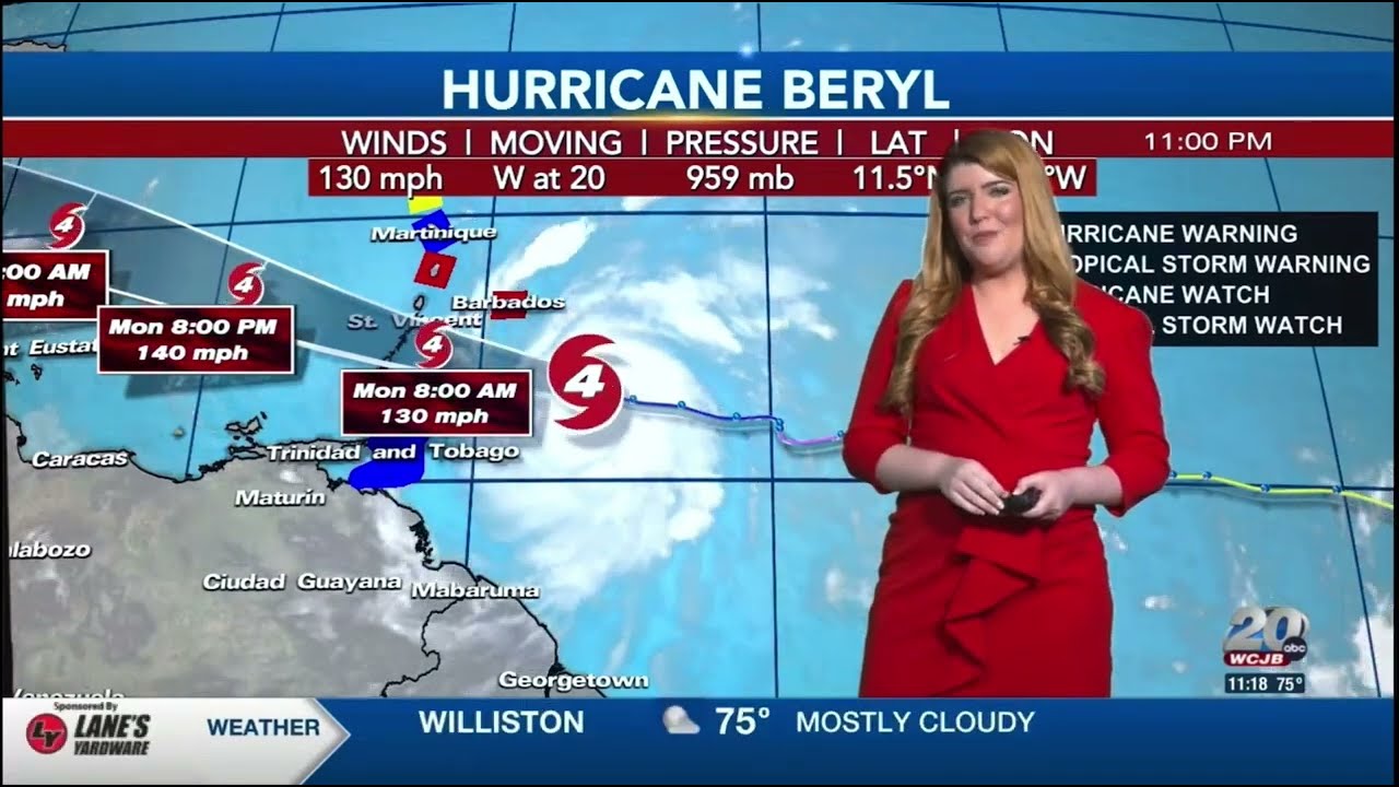 Julia Haley WCJB TV20 Gainesville, Florida Summer 2024 Weather Reel