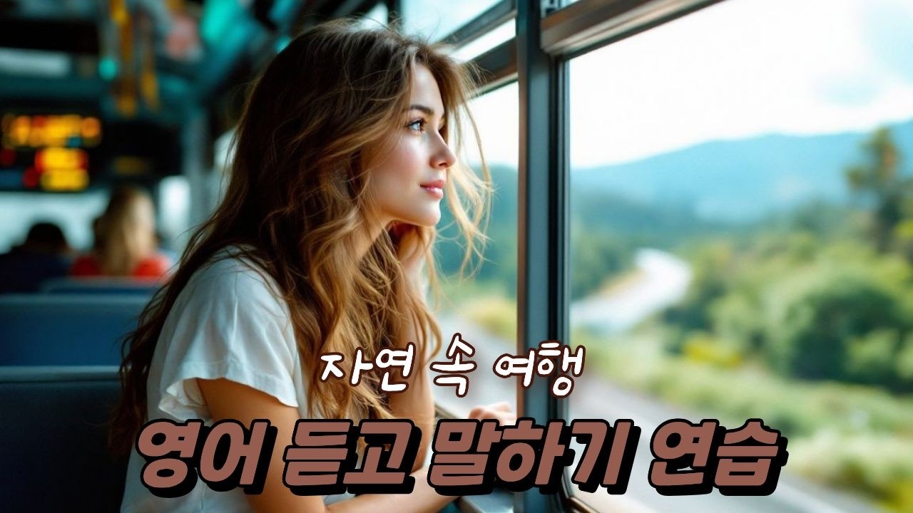 [중간 광고 없음] 여행 스토리 예문을 통해 내가 말하듯 익히세요 3편 - 자연 속 여행 (A2 ~B1 초입 수준)│영어말하기│학습자료│연습자료│일상영어│영어듣기