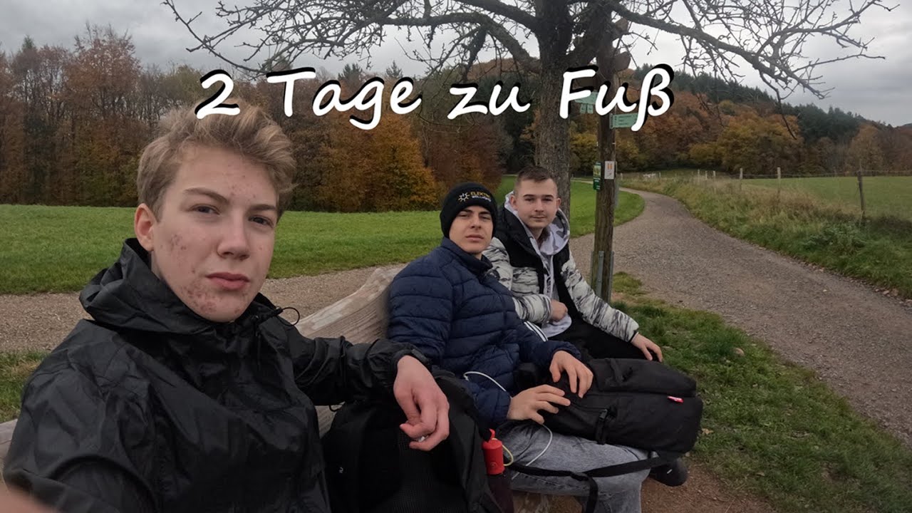 2 Tage zu Fuß von Weinheim nach Heidelberg | 30 km Wanderung