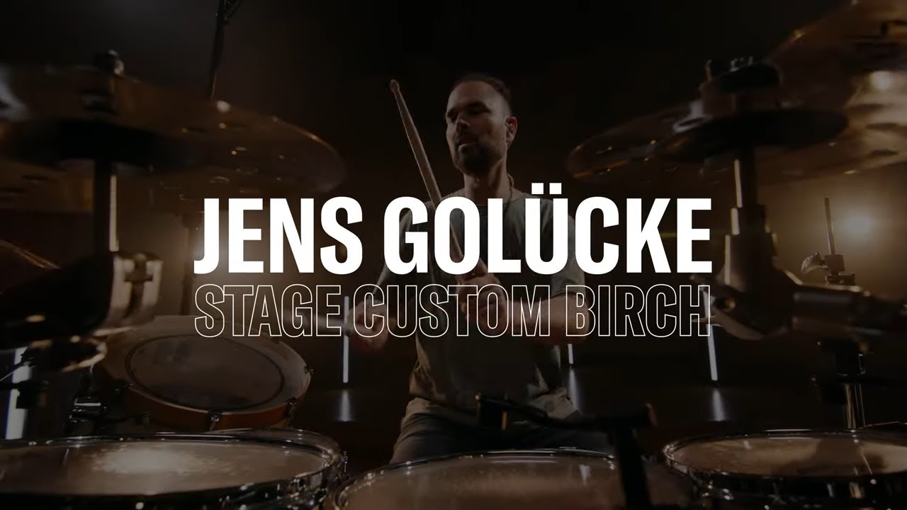 Stage Custom Birch | Jens Gol&uuml;cke Artist Profile | Yamaha Drums