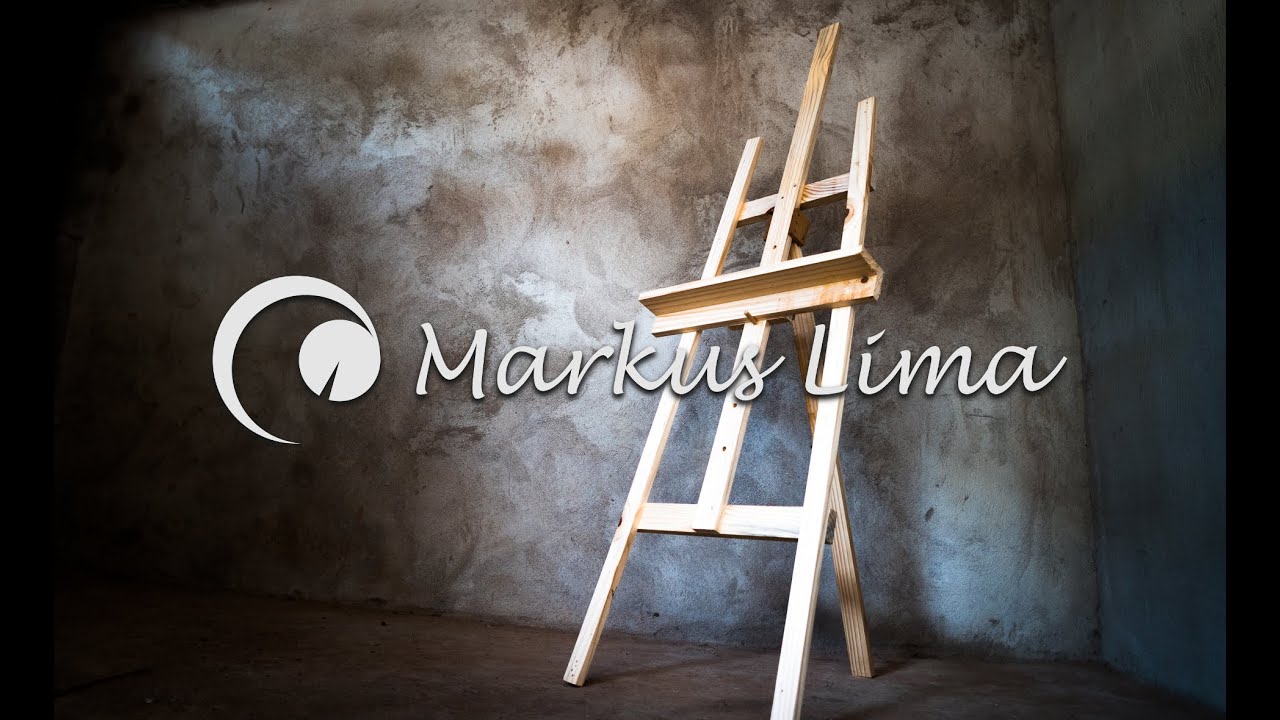 Cavalete para pintura ou decoração de festas e eventos - Como fazer