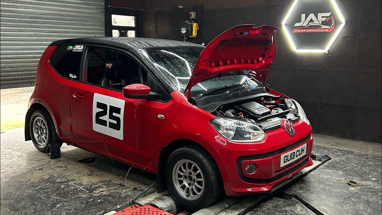 Volkswagen Up! Stage 1 Tuning On Dyno J1000