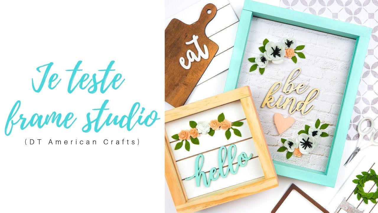 JE TESTE LA GAMME FRAME STUDIO !