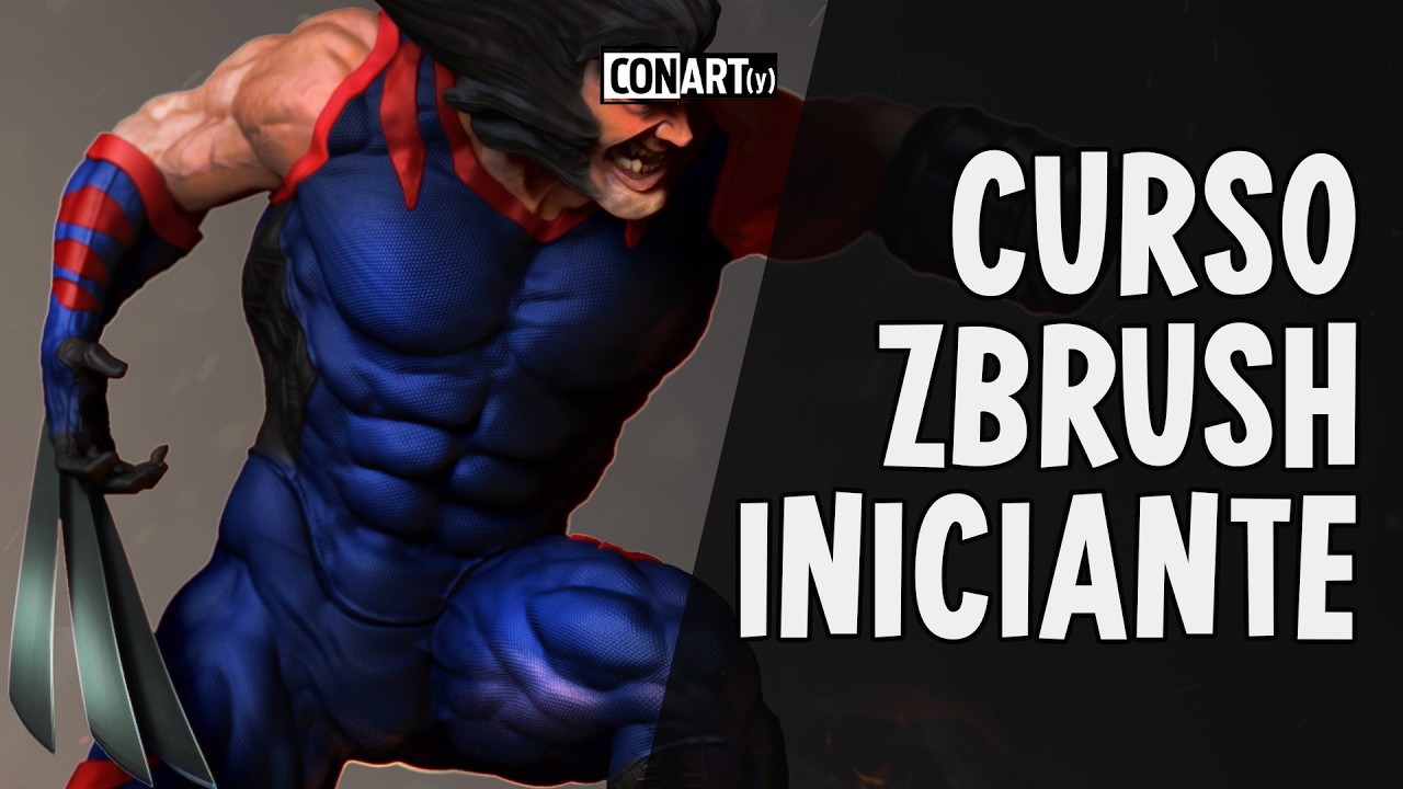 Curso Zbrush Completo   Aula 10   Rotação e Final de Módulo