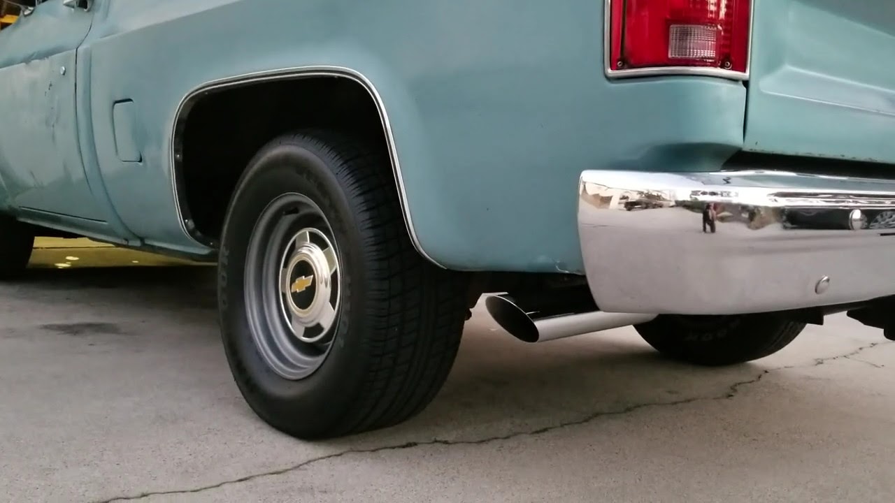 Chevy C10 - 250 Inline 6 - Flowmaster 40 Series