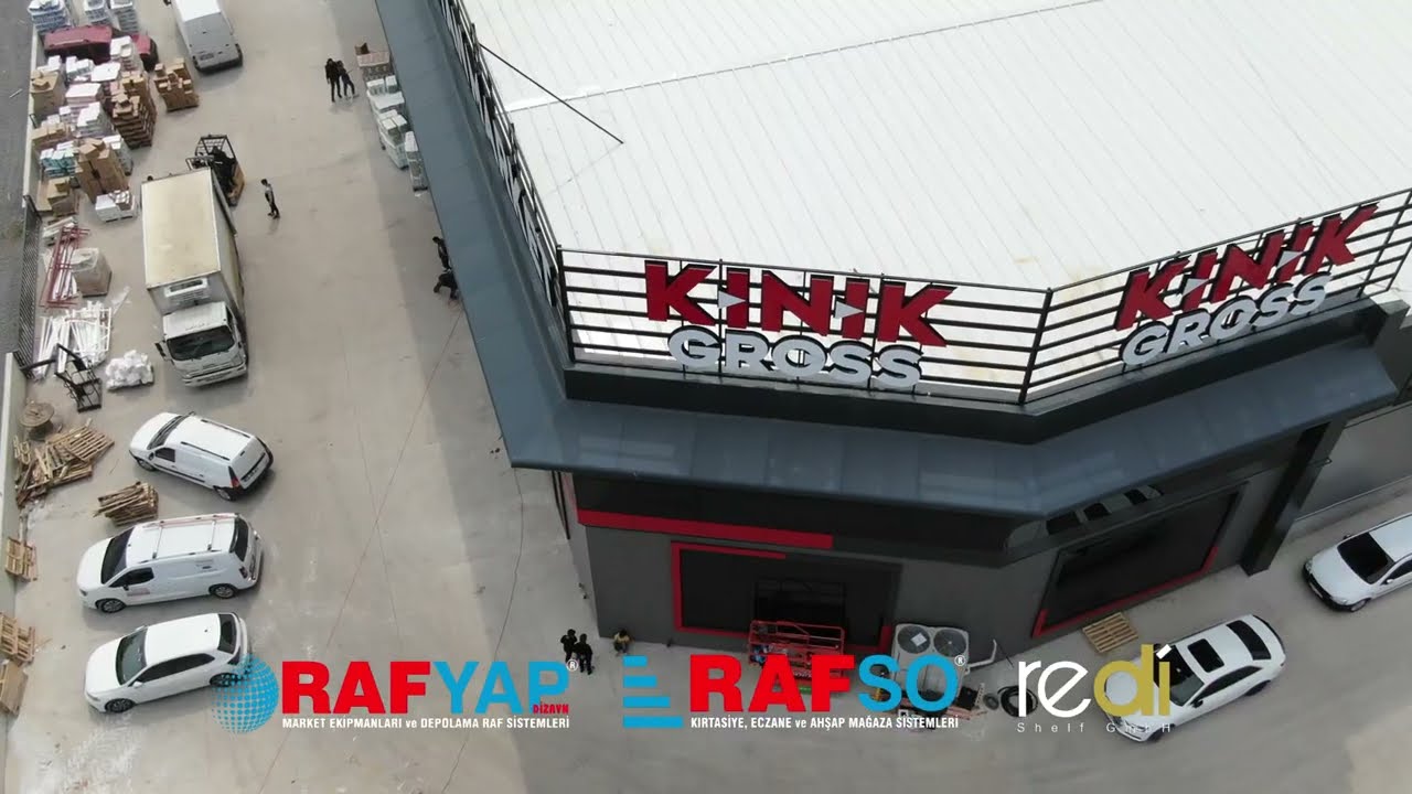 Market Raf Sistemleri | Rafyap Raf Dizayn | Depo Raf Sistemleri