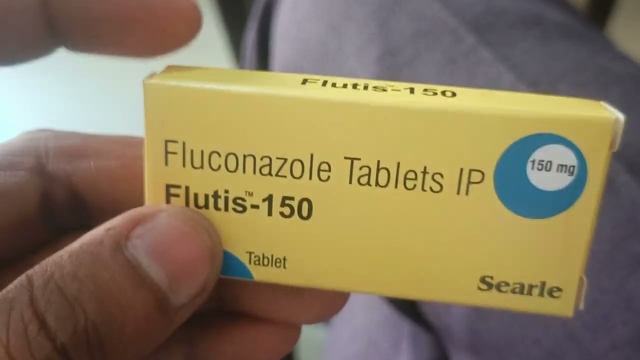 Flutis - 150 l Tablet l Antifungal l Allergy l Skin Rashes l Eczema l Fluconazole l Searle l