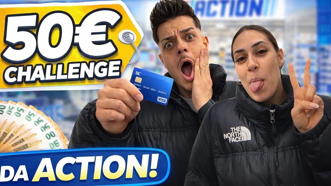 CHALLENGE da Action: Spendiamo 50€… ma se sforiamo c’è una PENITENZA scelta da VOI! 😱