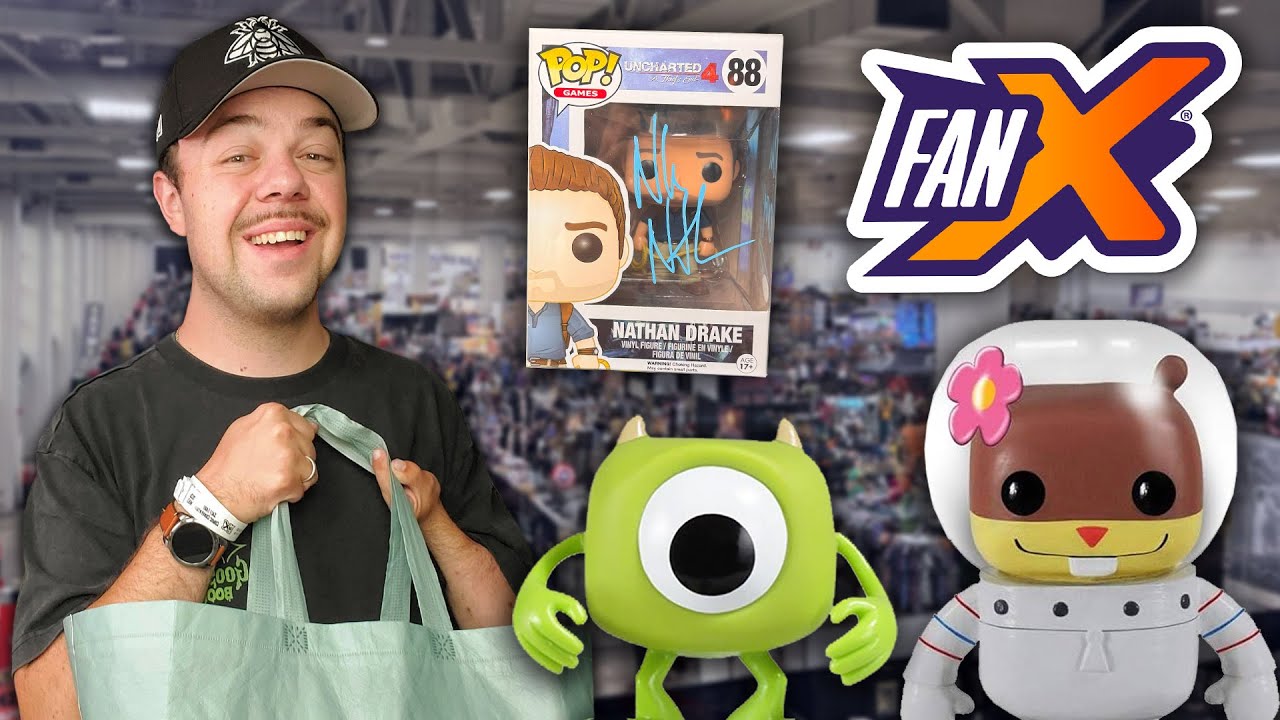 Я НАШЁЛ МЕГА-фигурки Funko Pop Grails на Comic Con! (FanX 2025)
