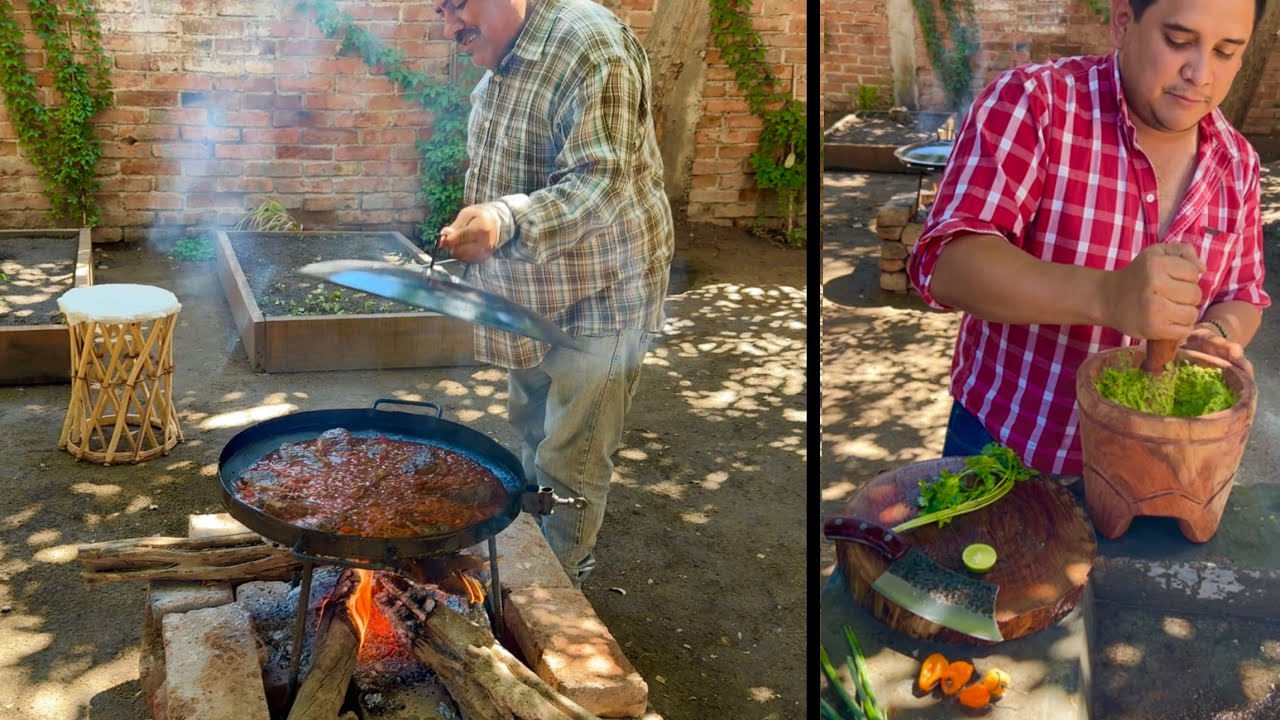 GUISO DE VAQUILLA ACOMPAÑADO DEL GUCAMOLE MAS PICOSO || RUTA LA NUEVE