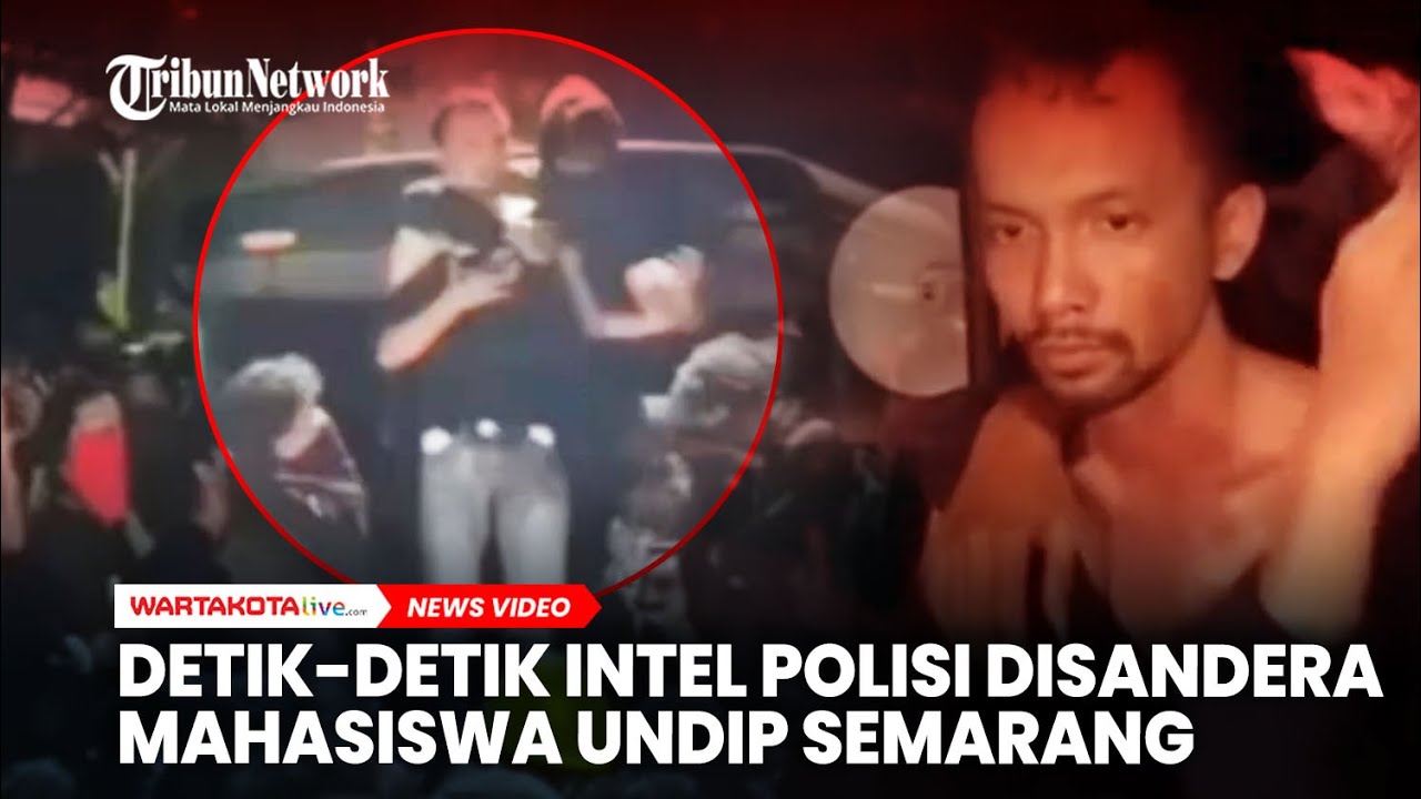 Detik-detik Intel Polisi Disandera Mahasiswa Undip Semarang