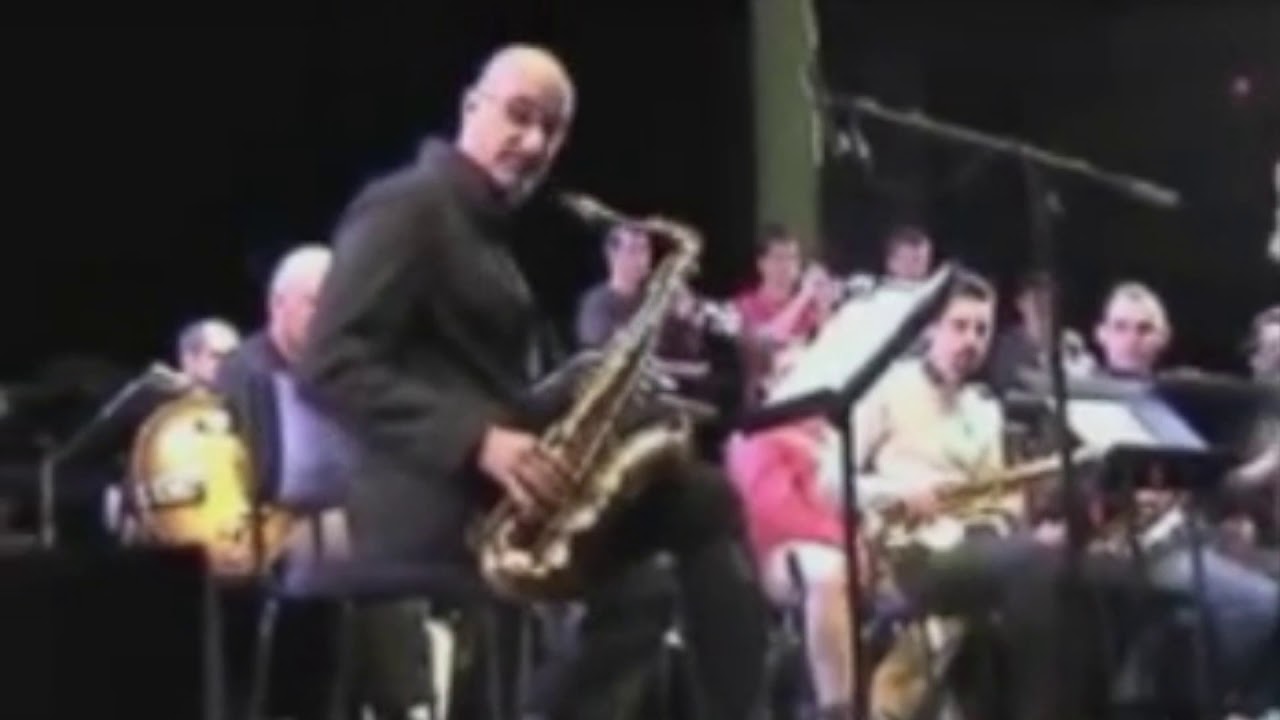 Michael Brecker Den Haag 2003 - Rehearsal with Big Band