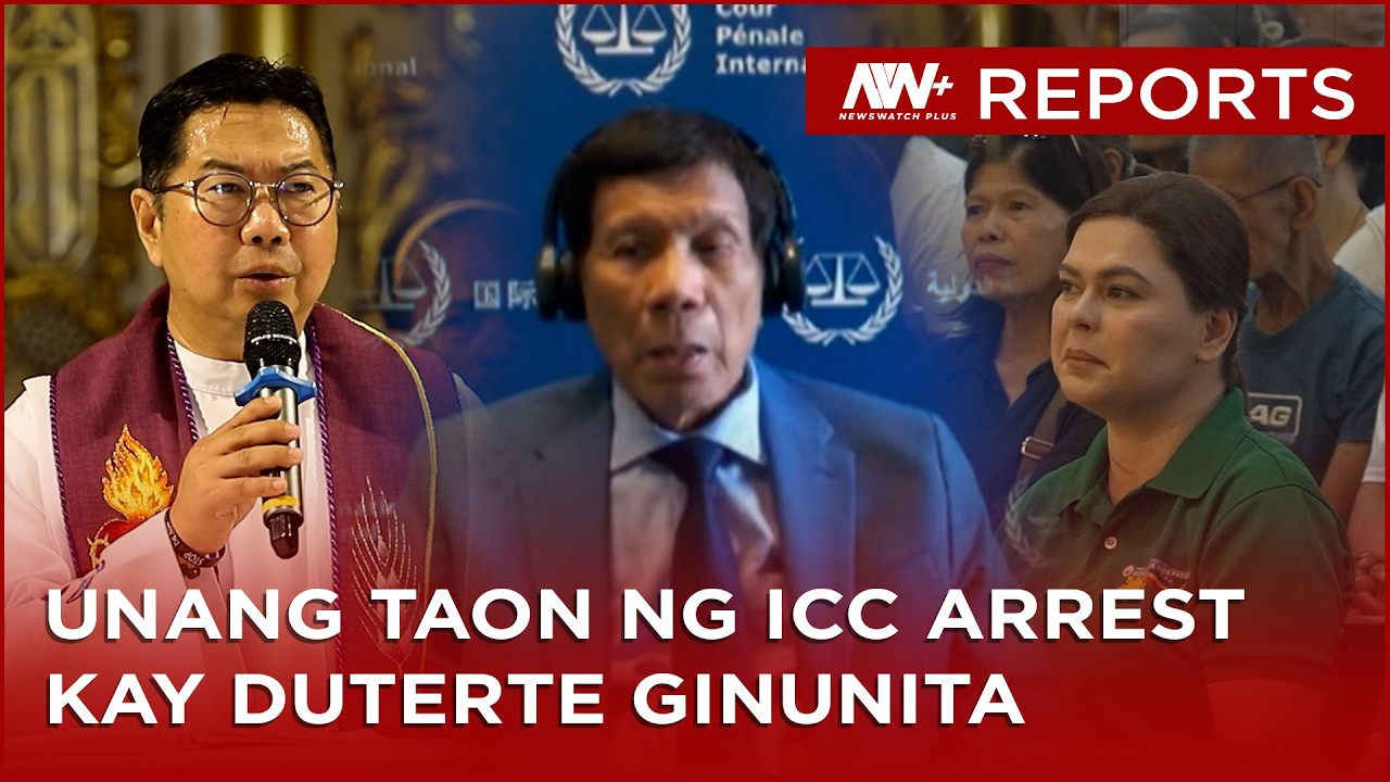 Unang anibersaryo ng pag-aresto ng ICC kay Duterte ginugunita | NewsWatch Reports