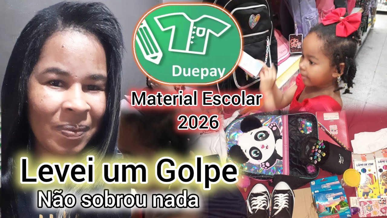 VIDA QUE SEGUE:Fomos Comprar o Material Escolar Da Hadassah com Duepay !#kitescolar  #voltaasaulas 