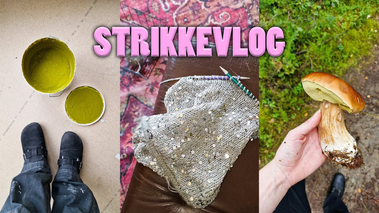 SLUTTSPURT P&Aring; OPPUSSING & ORGANISERING AV HOBBYROM | STRIKKEVLOG #19