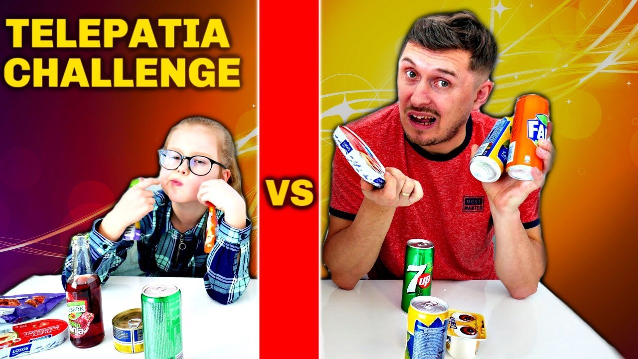 TELEPATIA CHALLENGE Z TATĄ Telepathy Challenge!