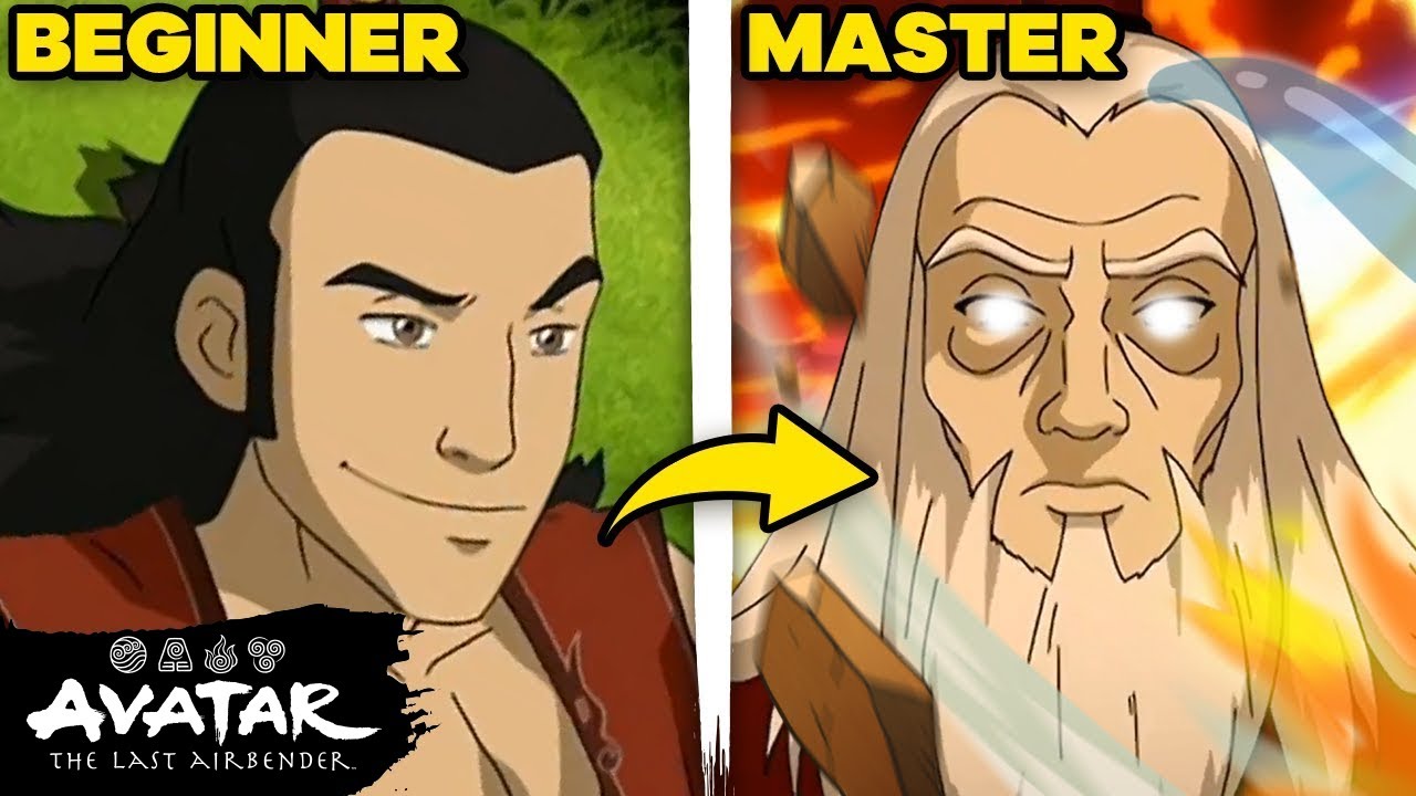 Avatar Roku's Bending and Avatar State Evolution! 🌋 | Avatar