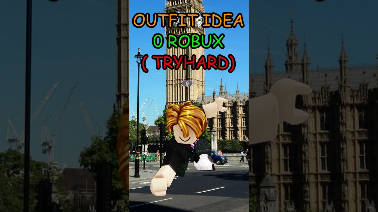 Roblox Tryhard Outfit Idea FOR 0 ROBUX