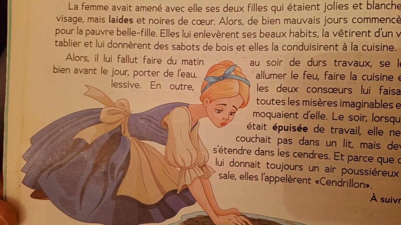 CE1 : lecture suivie : Cendrillon page 7 Fichier de lecture suivie