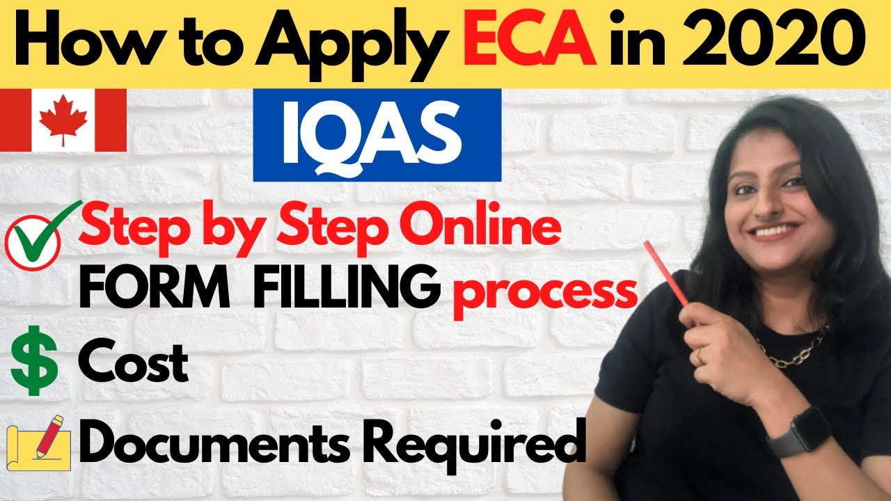 How to Apply ECA from IQAS in 2020 | IQAS for ECA | Step by Step Form Filling | Canada Express Entry