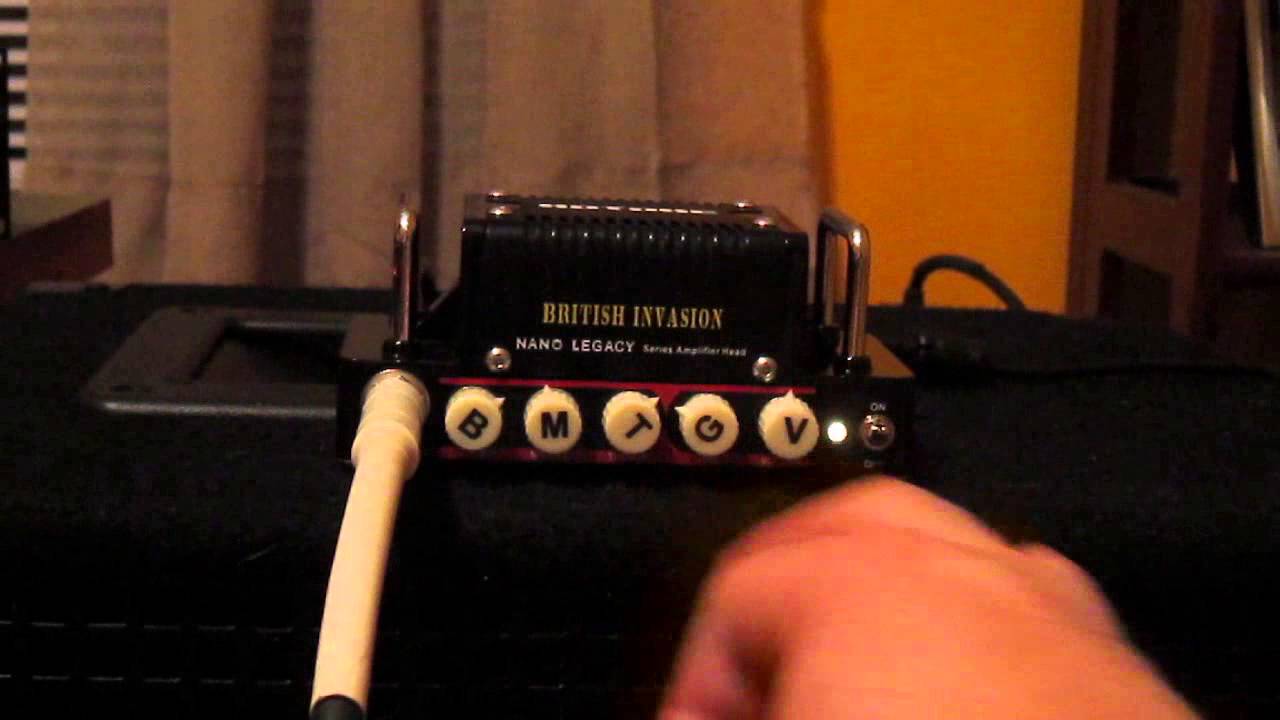 Hotone Nano Legacy British Invasion Micro Amp Head