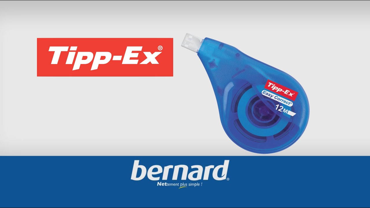 Correcteur &agrave; sec Easy correct TIPP-EX - Bernard