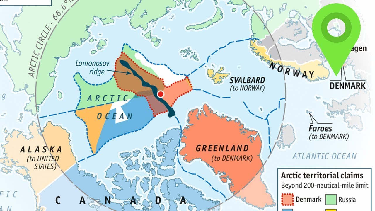 The Arctic Circle Is Losing A Country (All Arctic Countries)