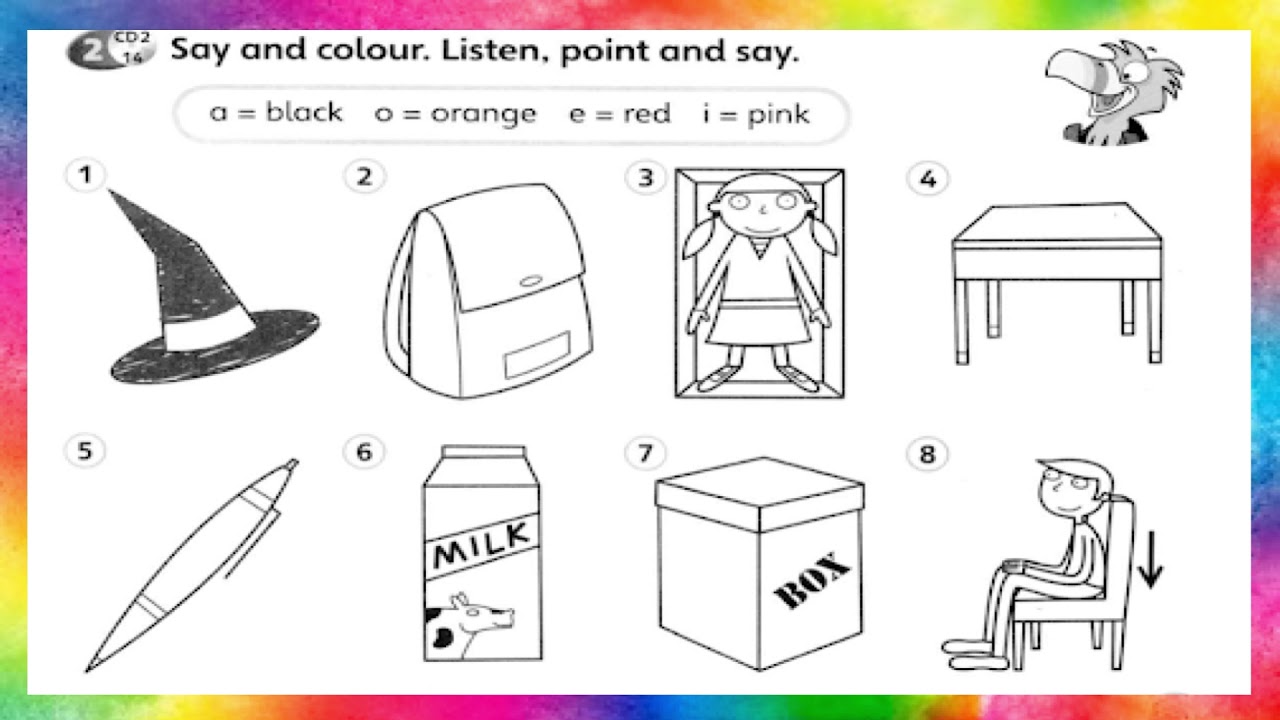 Unit 4: Lunchtime - Super Minds Workbook (CD2 track 14)